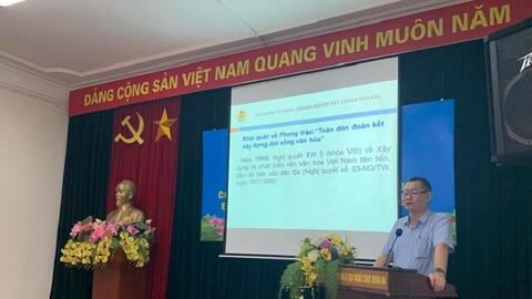 Công đoàn ngành Y tế Hà Nội xây dựng “cơ quan, đơn vị đạt chuẩn văn hóa”
