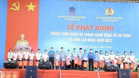 Công đoàn Thủ đô triển khai nhiều hoạt động thiết thực trong Tháng hành động về ATVSLĐ