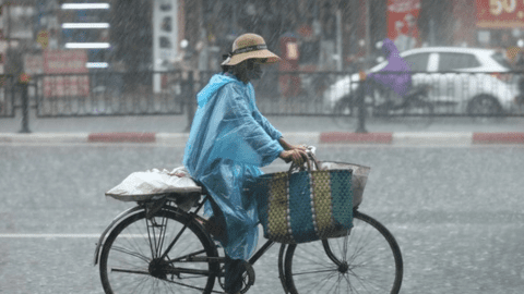Miền Bắc, miền Trung sắp đón mưa lớn