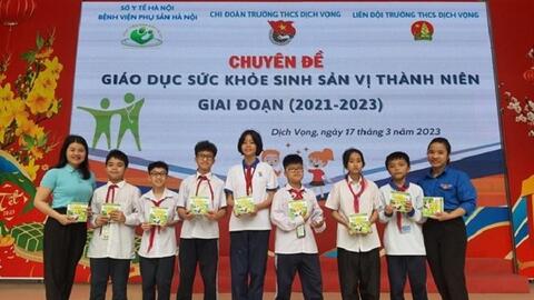 Giáo dục sức khỏe sinh sản vị thành niên cho học sinh các trường THCS