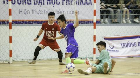Giải futsal sinh viên toàn quốc 2023 đã tìm thấy ngôi vương