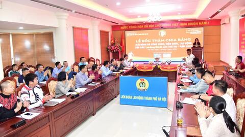 20 đội bóng của công nhân, viên chức, lao động tham gia tranh Cúp báo Lao động Thủ đô lần thứ VIII