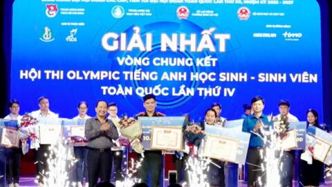 Sẽ khởi động Hội thi Olympic tiếng Anh học sinh, sinh viên toàn quốc lần thứ V