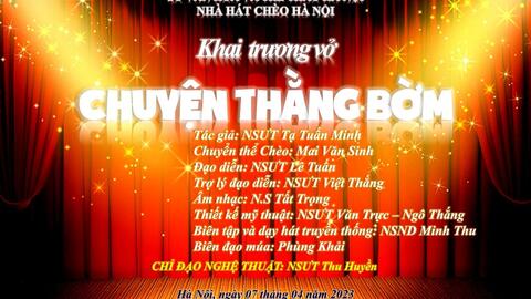 Vở diễn mới của Nhà hát Chèo Hà Nội "Chuyện thằng Bờm" - bài ca về tình mẫu tử