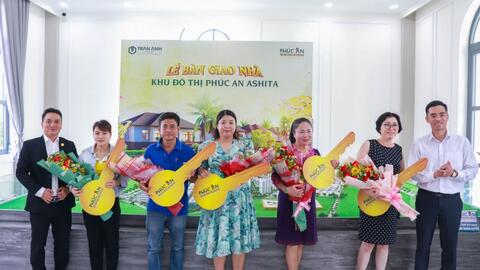 Khu đô thị Phúc An Ashita Bàu Bàng - Trần Anh Group chào đón tân cư dân