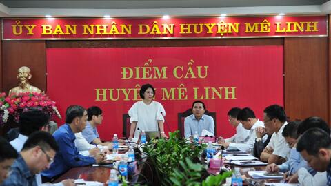 Huyện Mê Linh sẵn sàng cho ngày hội khám sức khỏe toàn dân