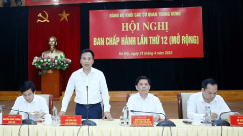 Bổ sung 6 nhân sự tham gia BCH Đảng bộ Khối các cơ quan Trung ương