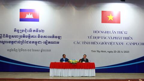 Việt Nam - Campuchia quyết tâm duy trì tăng trưởng thương mại song phương