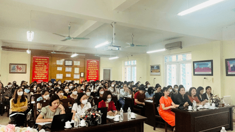 Huyện Gia Lâm tập huấn công tác chuyển đổi số với cấp học mầm non