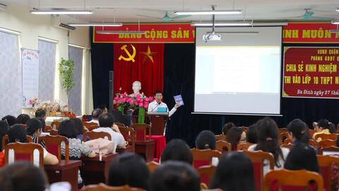 Chia sẻ kinh nghiệm ôn tập vào lớp 10 môn Toán học