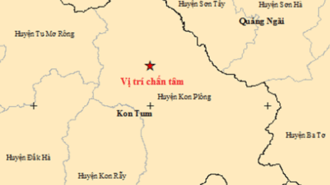 Lại liên tiếp xảy ra động đất ở Kon Tum