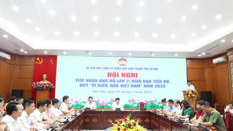 Tích cực vận động cán bộ, công chức, người lao động ủng hộ Quỹ “Vì biển, đảo Việt Nam"