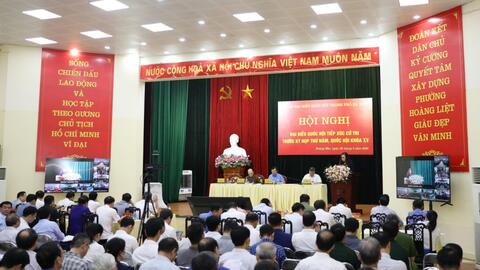 Chủ động nắm tình hình, phối hợp chặt chẽ giải quyết các vấn đề bức xúc dân sinh