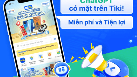 Hụt hơi trước các đối thủ, Tiki bất ngờ tích hợp ChatGPT để hút người dùng