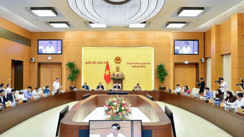 Ủy ban Thường vụ Quốc hội xem xét nhiều nội dung quan trọng
