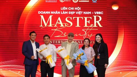 Gần 500 khách mời dự chương trình Master Beauty InterNational 2023 tại Hà Nội