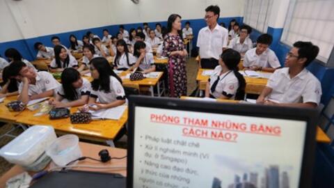 Nội dung "phòng chống tham nhũng" được đưa vào chương trình giảng dạy đại học
