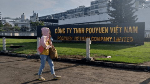Công ty Pouyuen sa thải hàng nghìn lao động nữ trên 40 tuổi