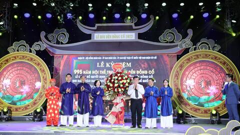 Hội thề Trung hiếu đền Đồng Cổ ghi danh di sản văn hóa phi vật thể quốc gia
