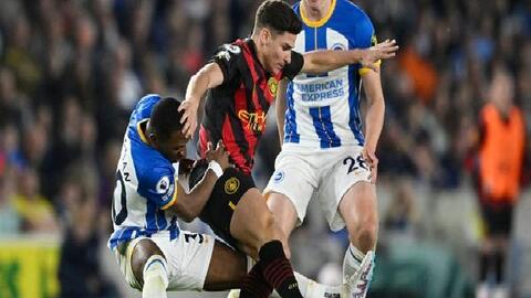 Sao trẻ Brighton lập siêu phẩm, tân vô địch Man City bị cầm hòa