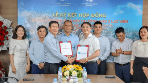 Xây dựng Hòa Bình (HBC) trúng gói thầu thi công dự án nhà ở xã hội trị giá hơn 3.000 tỷ đồng