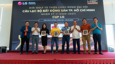 CLB Bất động sản TP HCM tổ chức giải golf từ thiện