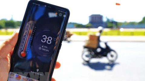 Ngày 1/6, nhiệt độ cao nhất ở Mường La lên tới 43,8 độ C