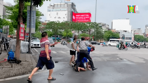Phóng viên Đài Phát thanh và Truyền hình Hà Nội bị hành hung dã man khi đang tác nghiệp
