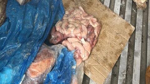 Công an tạm giữ khoảng 10 tấn nội tạng, thịt bò ở Thủ Đức
