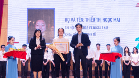Cô sinh viên 5 tốt nghiên cứu về vận tải xanh