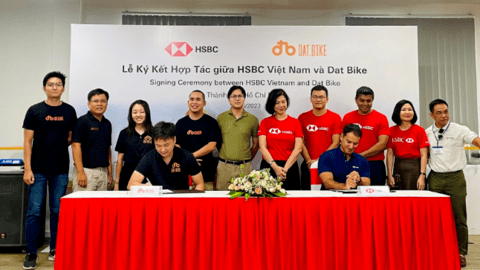 Startup xe điện Dat Bike hợp tác chiến lược với HSBC: Hỗ trợ số hóa tài chính và gọi vốn, chuẩn bị tiến ra nước ngoài