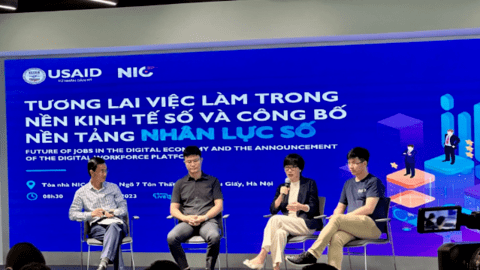 3 công ty nhân sự hàng đầu Việt Nam hợp sức cùng NIC và USAID xây nền tảng hỗ trợ nguồn nhân lực công nghệ