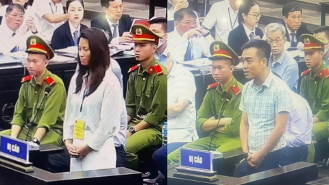Điệu bộ bất thường của nữ bị cáo khi khai về đưa 2,8 triệu USD để 'chạy án'