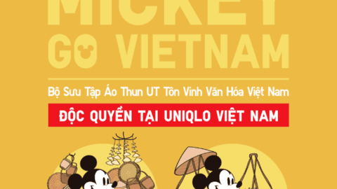 UNIQLO ra mắt BST độc quyền Mickey Go Vietnam