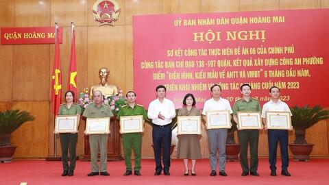 Xây dựng văn minh đô thị hướng tới kỷ niệm 20 năm thành lập quận Hoàng Mai