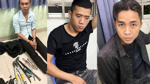 Đồng Nai: Bắt 3 đối tượng thuê xe ô tô đi trộm cắp tài sản