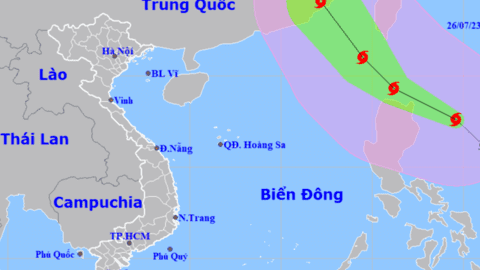 Bão Doksuri có ảnh hưởng tới đất liền nước ta?