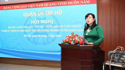 Ra mắt cuốn tài liệu “Tây Hồ - vùng đất và con người”
