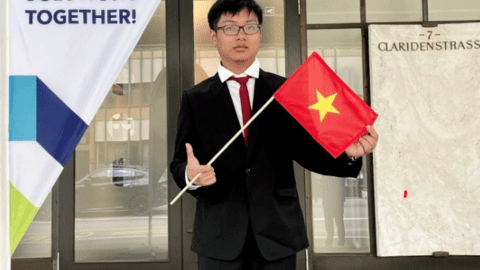 Nam sinh giành huy chương vàng olympic quốc tế: 'Đừng gọi em là thần đồng Hóa học'