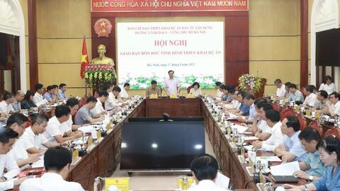 Đẩy nhanh tiến độ thực hiện dự án đường Vành đai 4 - Vùng Thủ đô