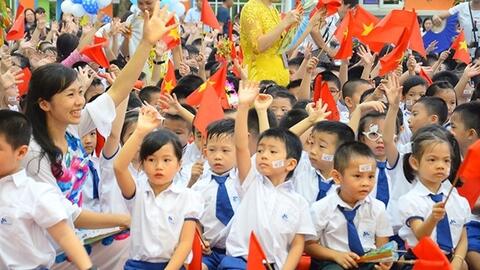 Tổ chức lễ khai giảng gọn nhẹ, lấy học sinh làm trung tâm