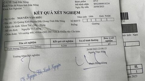 Công an nói gì về thông tin CSGT 'tẩn' người ở Đắk Nông?