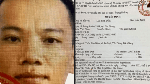 Công an truy nã kẻ lừa đảo làm việc cho nhóm đối tượng Trung Quốc, chiếm đoạt tài sản của người Việt Nam