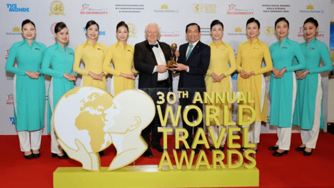 Vietnam Airlines tiếp tục được vinh danh tại World Travel Award 2023