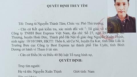 Truy tìm Trưởng Bưu cục ở Bình Dương ôm tiền bỏ trốn