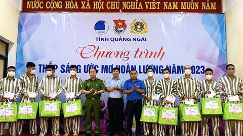 Thắp sáng ước mơ hoàn lương cho những thanh niên lầm lỡ
