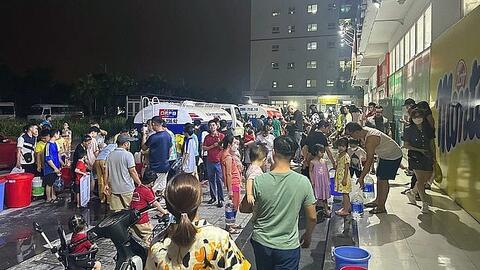 Khẩn trương thực hiện giải pháp điều tiết cấp nước cho Khu đô thị Thanh Hà