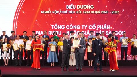 Biểu dương SABECO vì có đóng góp lớn cho Ngân sách Nhà nước