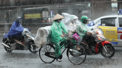 Miền Bắc mưa nhỏ, Miền Trung, Nam Bộ đón mưa lớn
