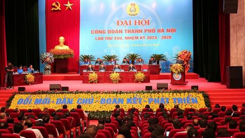 Quán triệt Nghị quyết Đại hội Công đoàn TP Hà Nội trong tháng 11/2023